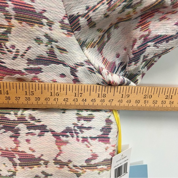 NWT CeCe by Cynthia Steffe Shift Dress in jacquard fabric fully lined size 6 - Picture 13 of 15